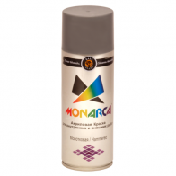 Краска аэрозольная молотковая MONARCA, серебряный
