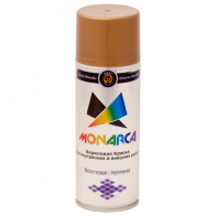 Краска аэрозольная молотковая MONARCA, коричневый