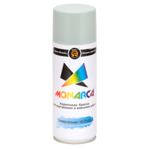 Краска аэрозольная MONARCA, RAL7004 сигнальный серый